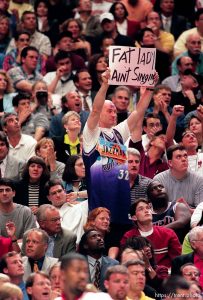 JazzMan Mike Douros holds 