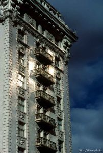 Downtown architecture, march 1988.