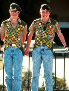 Scouts, march 1988.