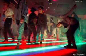 People dancing at the Palace.