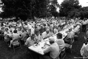 34th annual Salmon Supper at Memorial Park.