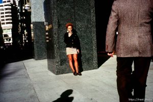 Street scene, san francisco december 1988.