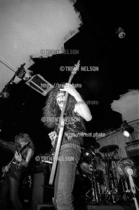 Destructor (metal band from Germany) at the Speedway Cafe.