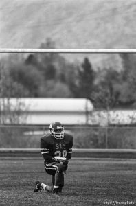 Springville HS football player depressed after playoff loss at Springville vs. Mountain.