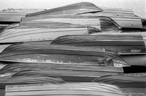 Boats at the Lafayette Reservoir