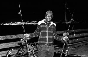 Fisherman at the Berkeley Marina