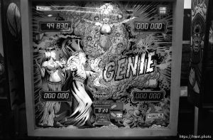 Genie, pinball game