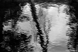 Water reflections at Sword Lake