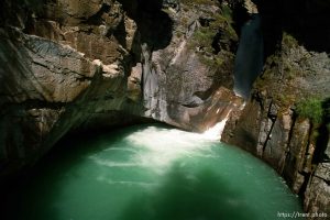 Pool at Johnston Falls.