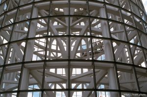 Construction of Salt Palace convention center tower