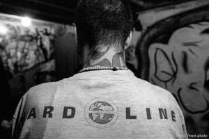 David Clark, hardline straightede.