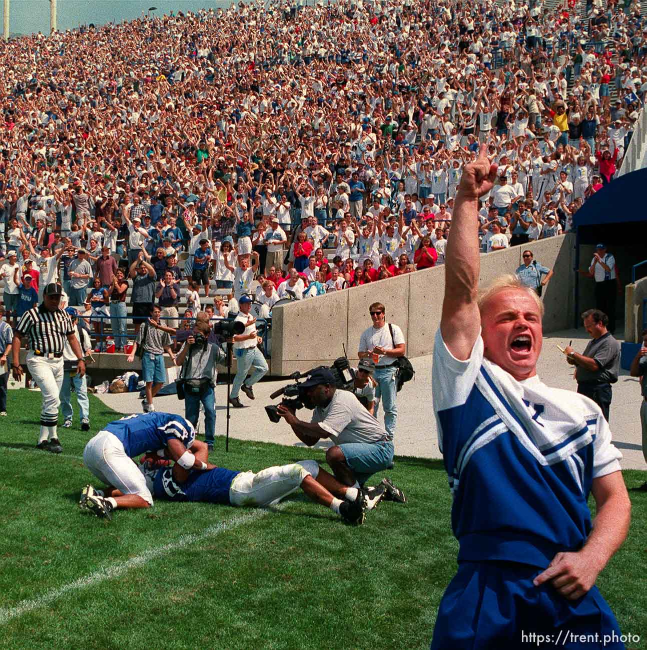 Game-winning touchdown, BYU v Texas A&M