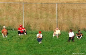 Football fans at East vs. Judge.