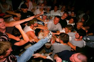 Fight breaks out during All Out War at DV8 Basement.