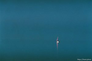 Sailboat on the Great Salt Lake