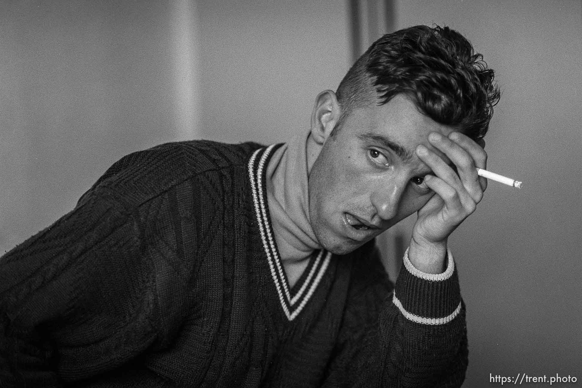 Behar Topilla, who survived a Serbian massacre of over 40 Kosovar Albanian men on a hillside near the village of Glogovci.