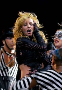 Britney Spears performs at the Delta Center. 11/13/2001, 9:19:46 PM