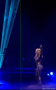 Britney Spears performs at the Delta Center. 11/13/2001, 9:22:53 PM