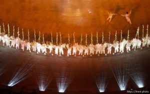 The Paralympic Opening Ceremony, Rice-Eccles Stadium, Thursday evening.; 03.07.2002, 7:12:28 PM