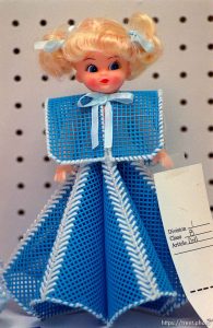 1st place doll by Cora Balkit. Beaver County Fair