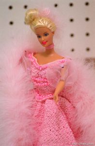 1st place ballroom doll, by Shirley Wright. Beaver County Fair