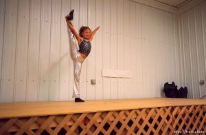 Kiryanna Thomas, 2nd place Beaver Farm Bureau Talent Contest. Beaver County Fair