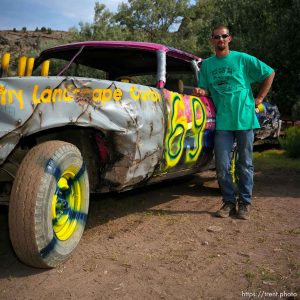 Nick Shaw. Demolition Derby. Beaver County Fair.
