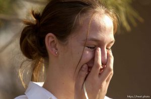 Reaction to the discovery of Elizabeth Smart, alive. Lynne Godfrey, a neighbor, was overjoyed saying 