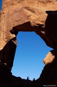 Double Arch. Arches National Park. 07/09/2003