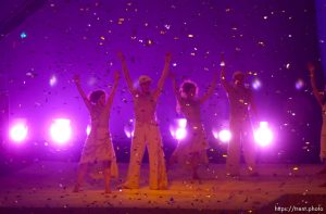 Opening Ceremonies, Moscow-Utah Youth Games, in the Palace of Sport, Luzhniki