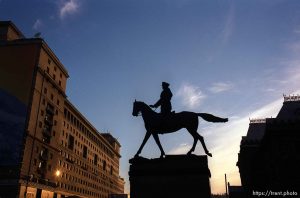 statue of marshall zhukov