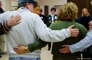 A meeting of Compassionate Friends, a support group for bereaved parents.
 11/11/2003