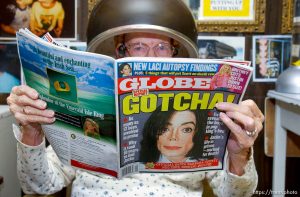 Sandy - Ruth Saunders has been cutting hair since 1946. She has a small shop in the basement of her Sandy home, where she sees regular customers like Vivian Keysaw, who has been having Saunders cut her hair for 45 years.
