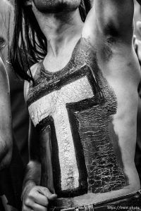 fans. Utah vs. Texas A&M college football Thursday evening at Rice-Eccles Stadium. 9.02.2004