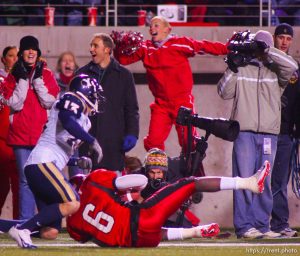 Tribune photographer Rick Egan. Utah vs. BYU college football. 11.20.2004