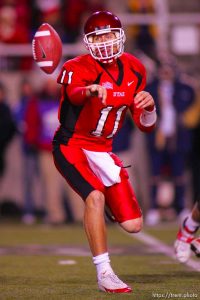 Alex Smith. Utah vs. BYU college football. 11.20.2004