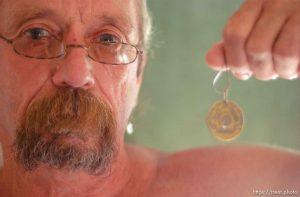 About the medal given to him for being sober twelve years, Michael Whiteman says, 