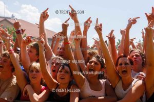 fans. Fallout Boy, Vans Warped Tour, Fairgrounds; 7.16.2005