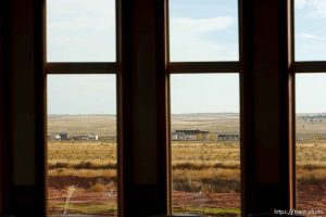 view out a window, Masada Charter School
