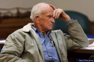 Washington County Sheriff Kirk Smith visits Hildale City Council Meeting. , 3.14.2006 Joe Jessop (