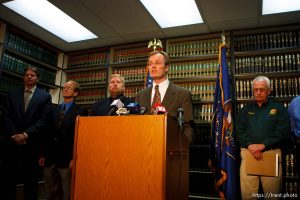 Washington County attorney Brock Belnap, warren jeffs press conference ; 8.31.2006
