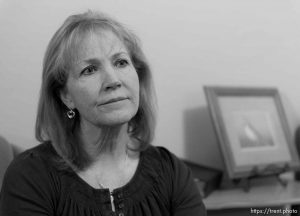 Trent Nelson  |  The Salt Lake Tribune
Kristyn Decker talks about her concerns with the decriminalization of polygamy Sunday December 15, 2013  in Colorado City.