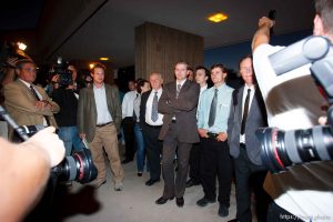 FLDS followers of Warren Jeffs. Nate Carlisle. St. George - Warren Jeffs trial. The polygamous sect leader was charged with two counts of rape as an accomplice stemming from a marriage he officiated involving a 14-year-old girl and her 19-year-old cousin.