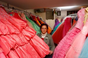 Gunnison- The basement of Lila Lee Christensen's dress shop has been contaminated by a leaking gas station tank at a nearby gas station. She is closing her family-owned business of 57 years.