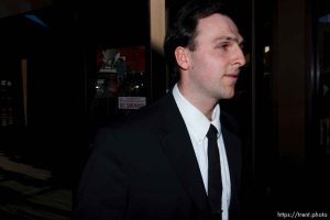 Warren Jeffs supporter. St. George - Polygamous sect leader Warren Jeffs was sentenced Tuesday, November 20, 2007 after being found guilty on two counts of rape as an accomplice, in St. George, Utah. Jeffs, head of the Fundamentalist Church of Jesus Christ of Latter Day Saints, was found guilty of two counts of rape as an accomplice for allegedly coercing the marriage and rape of a 14-year-old follower to her 19-year-old cousin in 2001. ; 11.20.2007