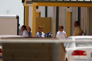 Eldorado - civic center during raid on the FLDS YFZ 