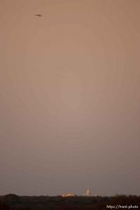 Eldorado - A helicopter flies over the FLDS YFZ 