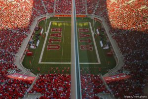 Salt Lake City - University of Utah vs. UNLV college football Saturday, September 6, 2008 at Rice-Eccles Stadium.