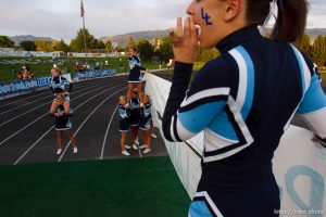 Layton - Layton vs. Davis high school football, Friday, September 19, 2008, at Layton. cheerleaders