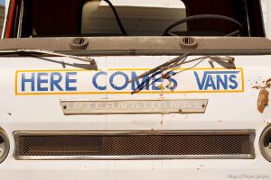 Hildale -, Tuesday August 11, 2009. vans truck 